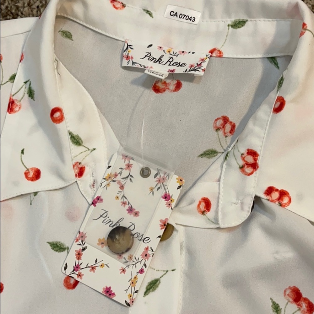 PINK ROSE shirt - Picture 5 of 7